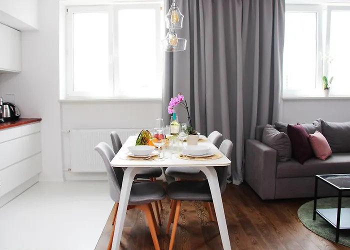 1-Bedroom Warsaw Noakowskiego Apartment With City View